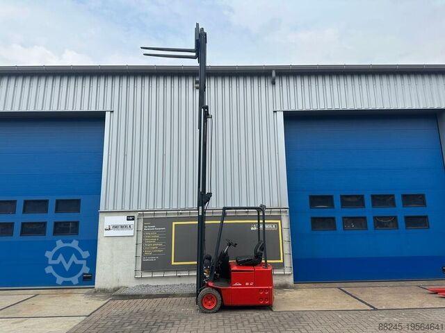 VS-22274 Electric triplex forklift Linde E12 with sideshift LINDE E12/324
