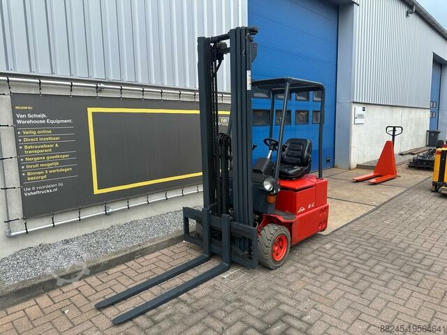 VS-22274 Electric triplex forklift Linde E12 with sideshift LINDE E12/324