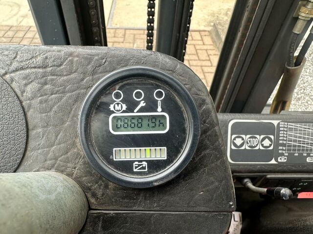 VS-22274 Electric triplex forklift Linde E12 with sideshift LINDE E12/324
