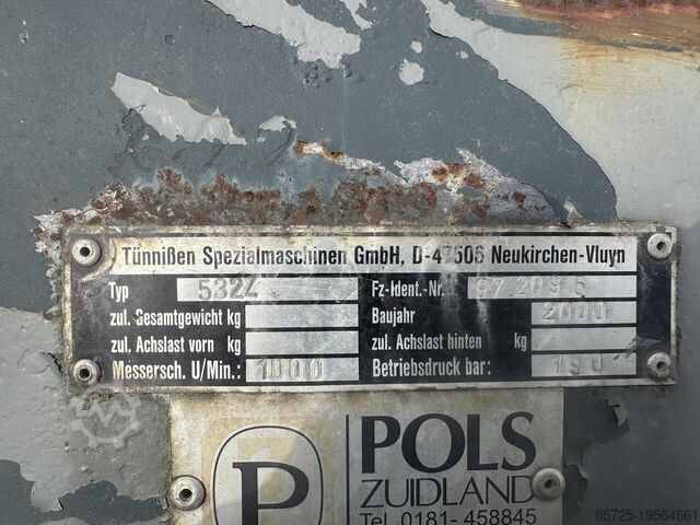 Wood chipper Tunnissen TS 532 versnipperaar - Gebruikt