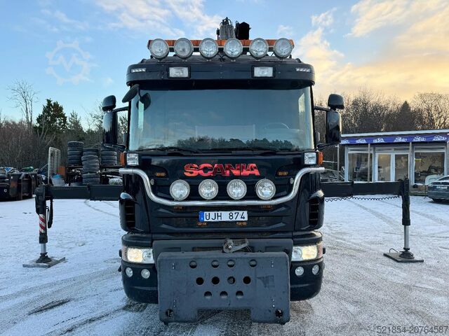 Kipper mit Kran Scania G440 Tipp&Crane-truck, FASSI F365XP, Euro 6, 20...