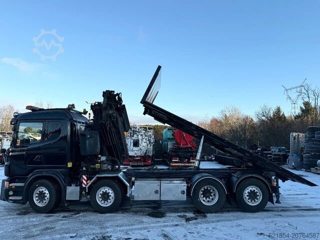 Kipper mit Kran Scania G440 Tipp&Crane-truck, FASSI F365XP, Euro 6, 20...