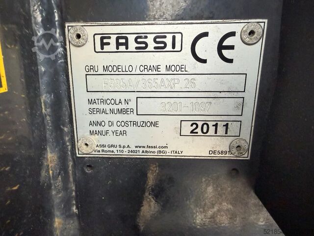 Kipper mit Kran Scania G440 Tipp&Crane-truck, FASSI F365XP, Euro 6, 20...