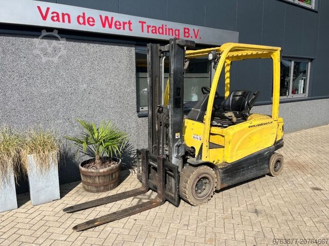 Hyster J3.0XN J3.00XN heftruck forklift 2delig 320 freelift sideshift 2011 HYSTER J 3.0 XN