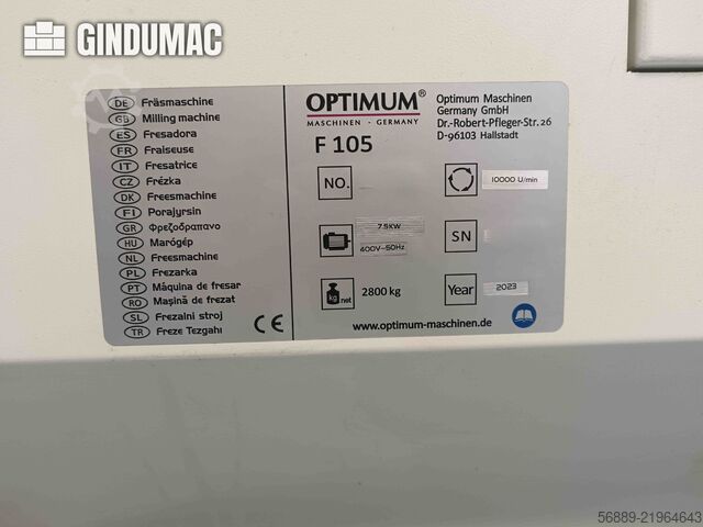 Optimum  Optimill F 105 Optimum Optimill F 105
