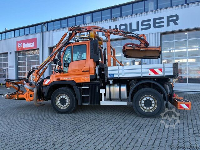 Sonstige Mercedes-Benz Unimog U 427 mit Mulag Kombinationmähwerk MKM 700