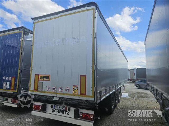Open semitrailer with tarp Schmitz Cargobull Semitrailer Curtainsider Standard