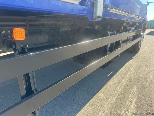 Flatbed truck MAN 18.340 TGM BL HMF 1030 K3 nbedienung