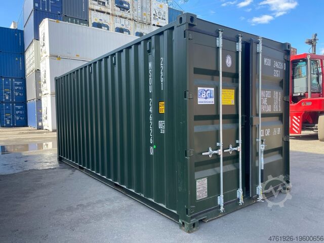 Seecontainer Other 20 ft. Container ONE WAY in RAL 6007