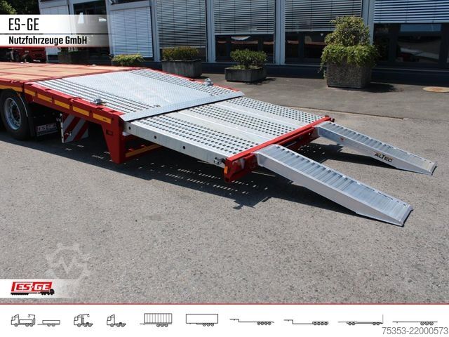 Working platform semitrailer ES-GE 3-Achs Megatrailer, hydr. Heckabsenkung, 1xgel.