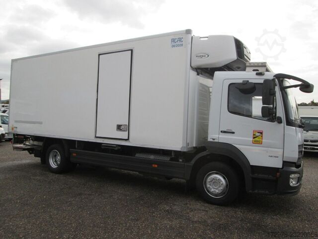 Kühlkoffer-LKW MERCEDES-BENZ Atego 1218*2xCarrier Kühlkoffer 6.18m*LBW*