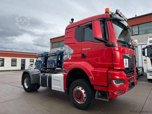 Standard tractor unit MAN TGS 22.510 * ALLRAD * ALCOA * KIPPHYDR * MANUEL