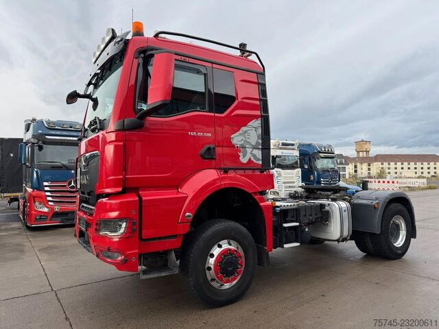 Standard tractor unit MAN TGS 22.510 * ALLRAD * ALCOA * KIPPHYDR * MANUEL