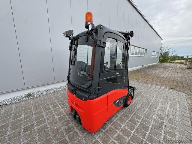 Electric - 3 wheels Linde E15-386-02 + Ladegerät 3681 --EK--V0262