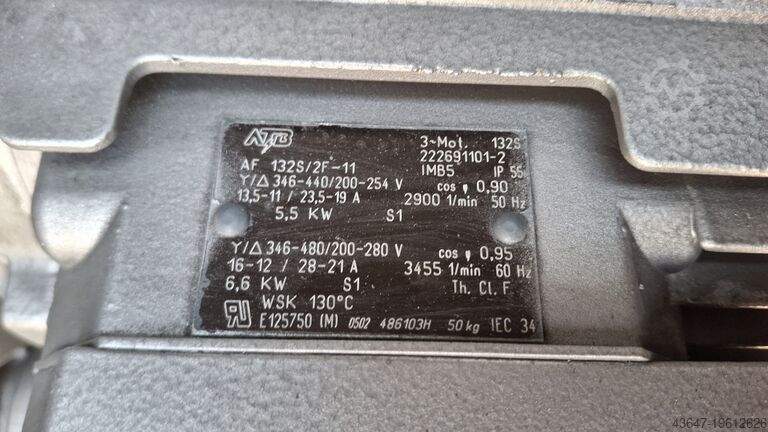 Air Center, Air distribution system Elmo Rietschle SAH 235