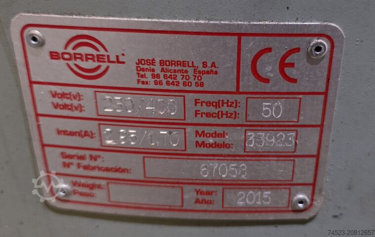 Chargenröster für Mandeln Borrell Batch Roaster