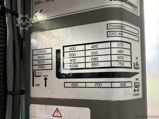 EKS 308 - Wire Guidance !! PSA !! Triplex FFL !! JUNGHEINRICH EKS 308 - Wire Guidance !! PSA !! Triplex FFL !!