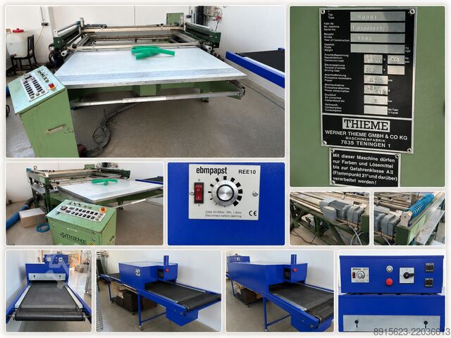 Screen printing machine Thieme 60301