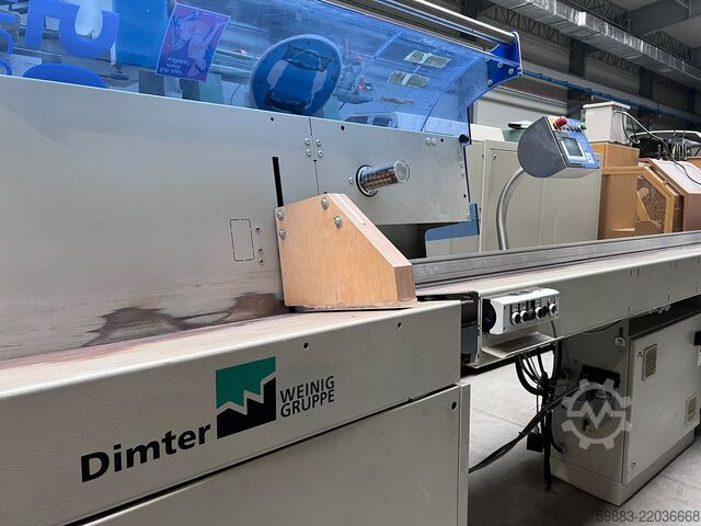 Optimization cross cut line GreCon Dimter Opticut S50