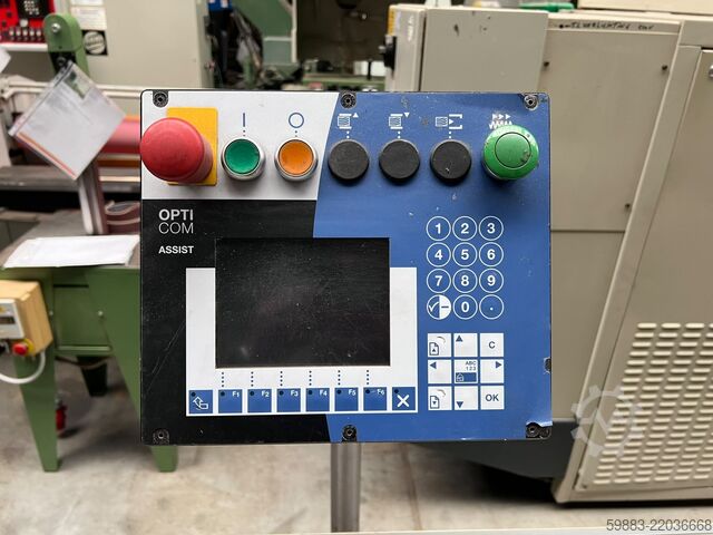Optimization cross cut line GreCon Dimter Opticut S50
