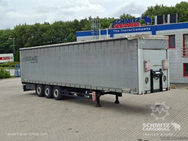 Open semitrailer with tarp Schwarzmüller Curtainsider Standard