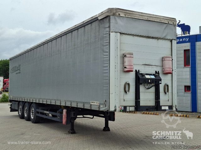 Open semitrailer with tarp Schwarzmüller Curtainsider Standard