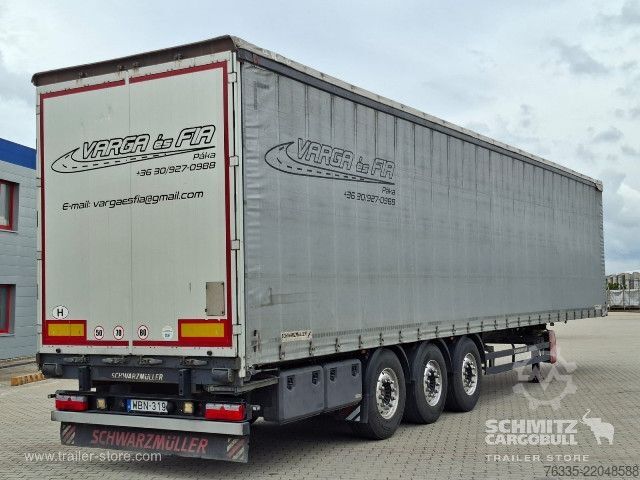 Open semitrailer with tarp Schwarzmüller Curtainsider Standard