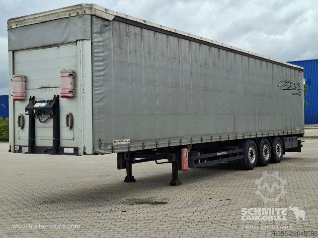 Open semitrailer with tarp Schwarzmüller Curtainsider Standard