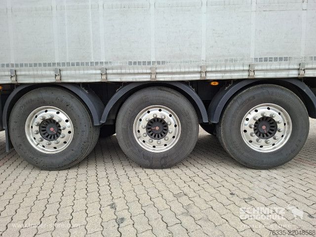 Open semitrailer with tarp Schwarzmüller Curtainsider Standard