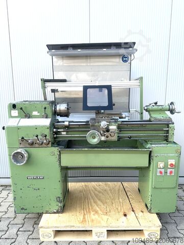 Leit-/Zugspindeldrehmaschine/Weiler 800R WEILER Praktikant 800 R