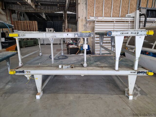Band conveyor motorised 1350mm Band Conveyor Foerderer 1350mm