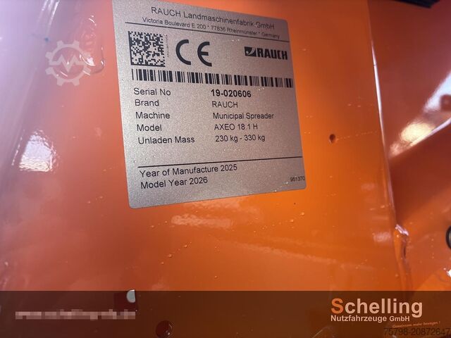 Landmaschine RAUCH Axeo 18.1 H