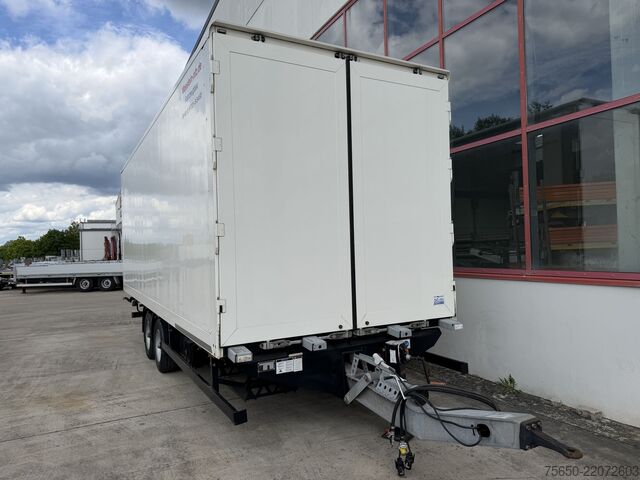 Box trailer Möslein TKO 105 DL Schwebheim  Tandemkoffer, Durchladbar + Ladebordwand