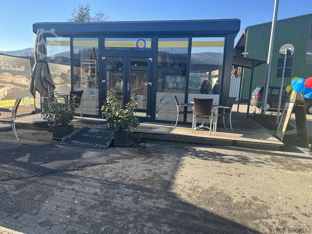 Bakery container Backshop DUO system Modurazell Bäckereipavillion