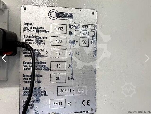 Bearbeitungszentrum HERMLE C 600 U