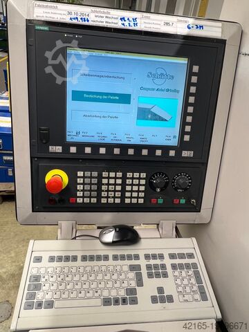 Spiral bevel gear cutting machine Klingelnberg Oerlikon B10