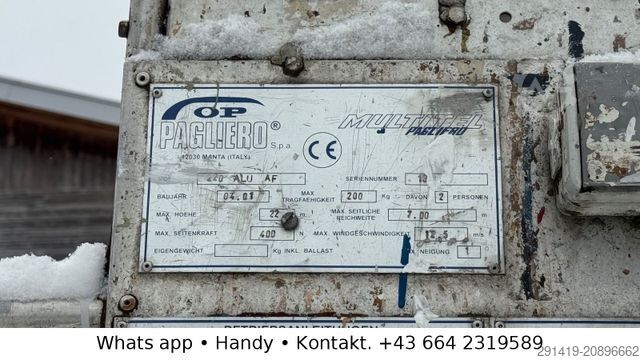 Truck-mounted work platform MERCEDES-BENZ Sprinter 311 CDI Hubsteiger mitk Korb Bj 2001