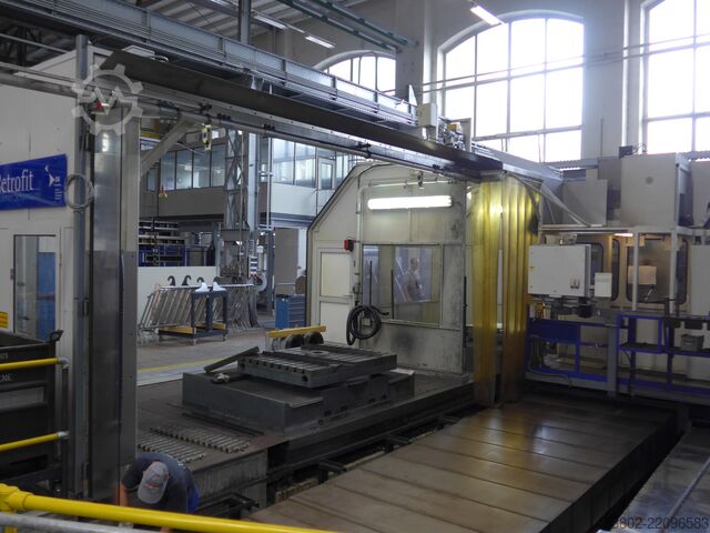 Travelling column milling machine, x=7m, Siemens 840D Scharmann EcoCut 1.6 XZ