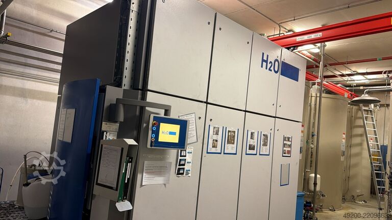 Industrial water treatment plant H2O GmbH VACUDEST L