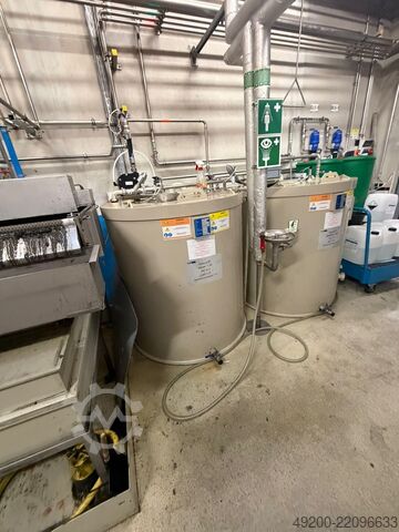 Industrial water treatment plant H2O GmbH VACUDEST L