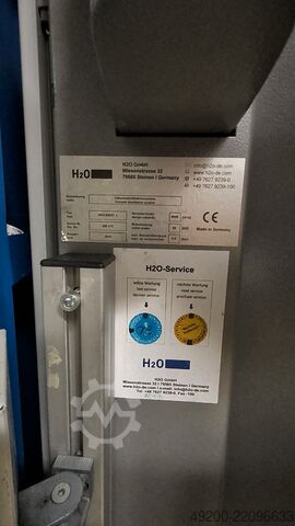 Industrial water treatment plant H2O GmbH VACUDEST L