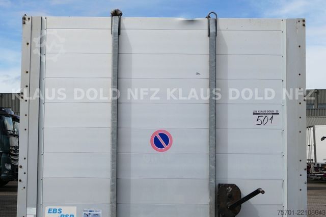 Open trailer  GK Gruenenfelder DLA 12 Bordwände