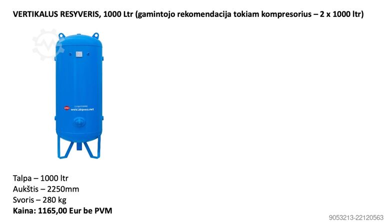 AIRPRESS APS 40 IVR X 30kW Screw Compressor Airpress APS 40 IVR X