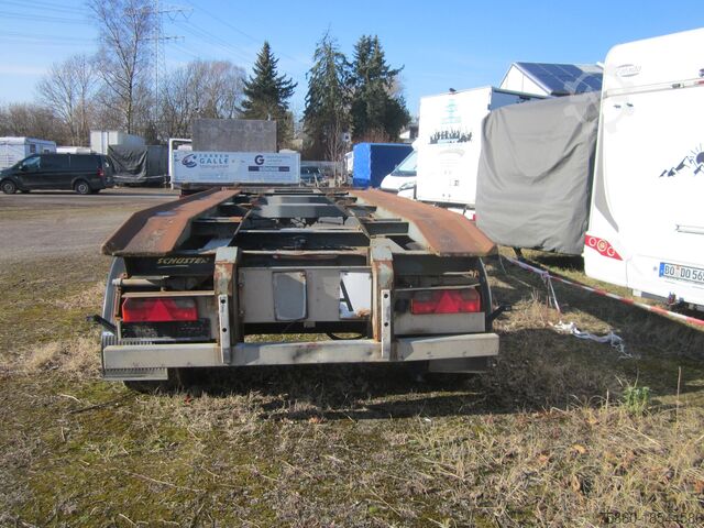 Roll-off trailer Hüffermann Abrollanhänger