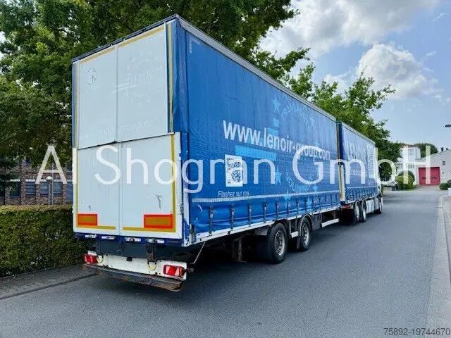 Tarpaulin Renault T480 6x2/Standklima/Eu6/Komplettzug