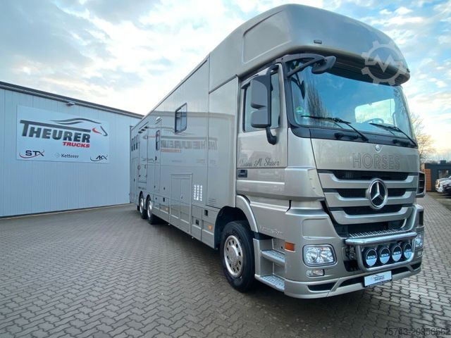 Cattle truck MERCEDES-BENZ Actros 2644 5 Pferde  Pop-Out, Pop-Up