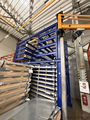 Sheet metal storage system STOREMASTER Rolly Tower