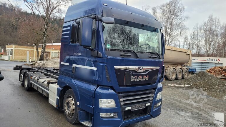 Tipper- roll-off MAN 24.500 Jumbo BDF Multi Standklima Retar
