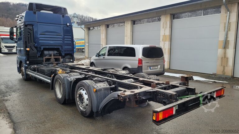 Tipper- roll-off MAN 24.500 Jumbo BDF Multi Standklima Retar