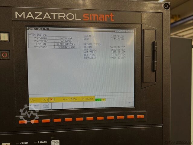 CNC lathe Mazak QT Smart 350 M x 1250